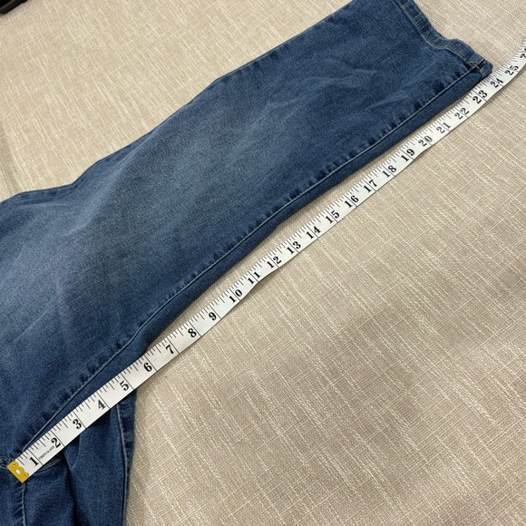 D. Jeans Cotton Blend High Waisted Denim Jeans Size 14 (24 inch inseam) - Picture 6 of 7